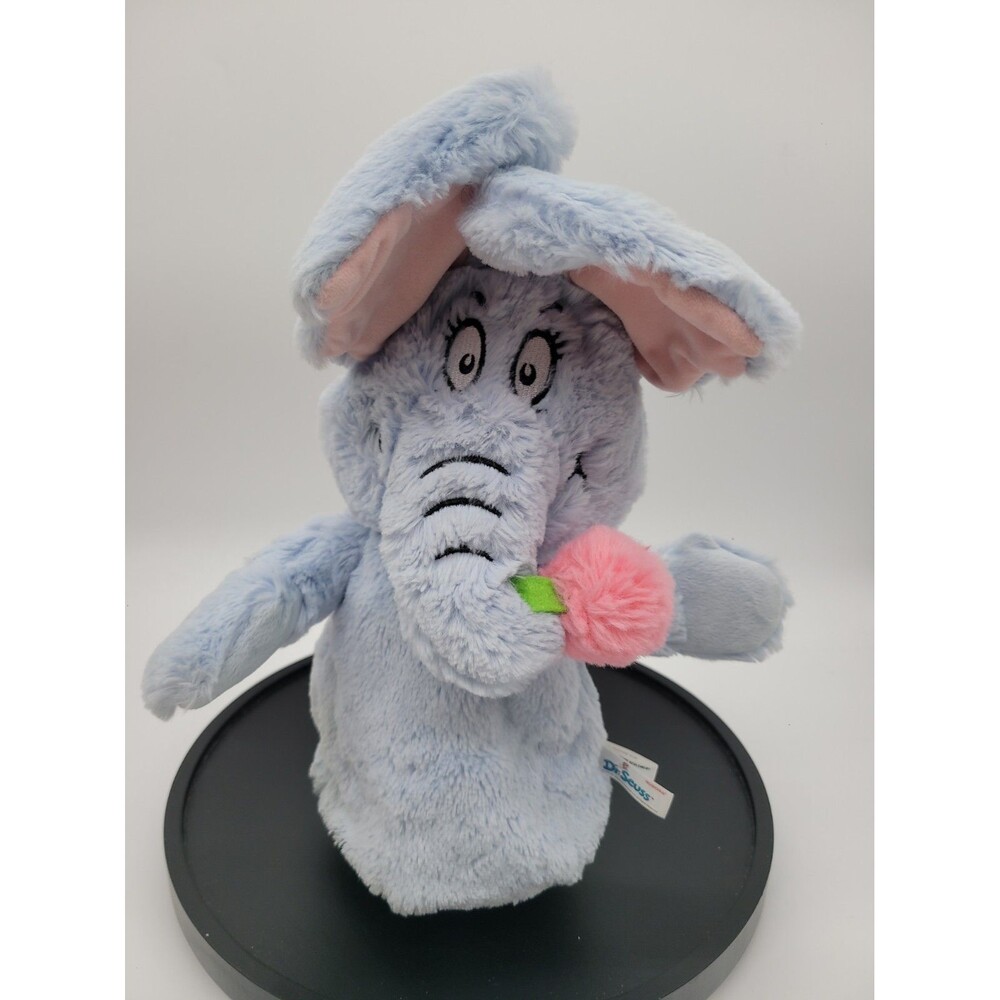 Aurora Dr Seuss Horton Hears A Who 10" Plush Hand Puppet Blue Elephant 2020